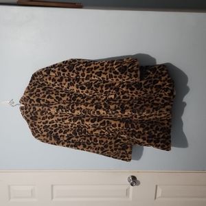 Torrid jacket in animal print